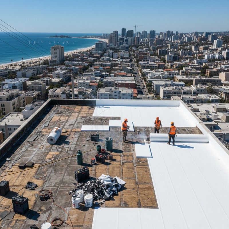 Single Ply Roof Replacement in Morrison, CO