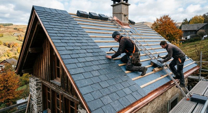 Slate Roof Construction in Golden, CO