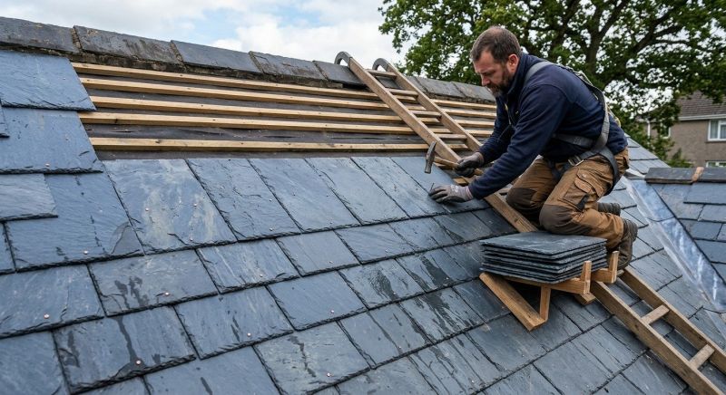 Slate Roof Construction in Winter Park, CO