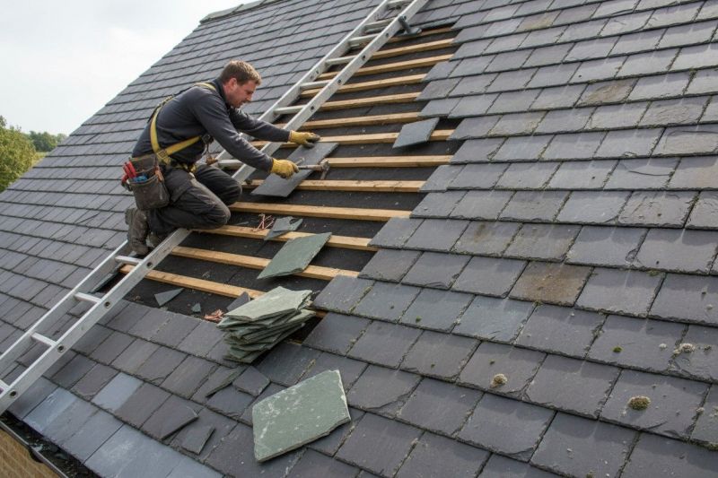 Slate Roof Repair in Conifer, CO