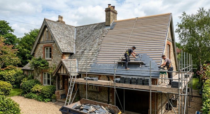 Slate Roof Replacement in Boulder, CO