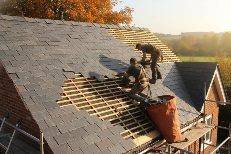 Slate Roof Replacement in Conifer, CO