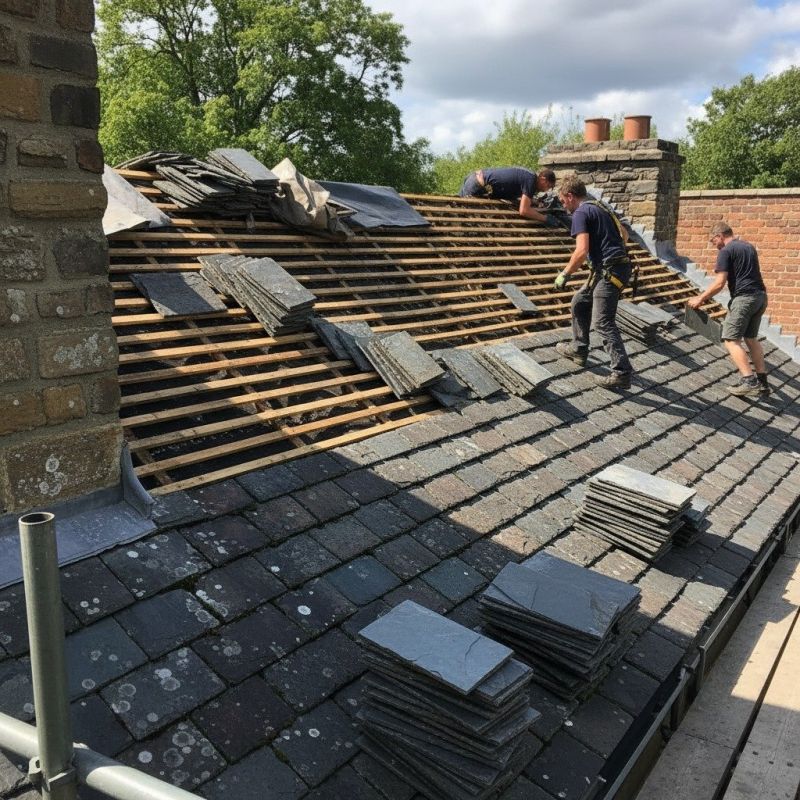 Slate Roof Replacement in Gilpin County, CO