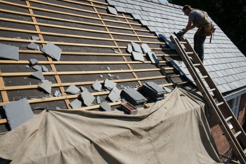Slate Roof Replacement in Nederland, CO