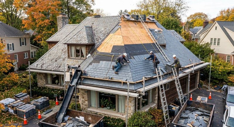 Slate Shingle Replacement in Gilpin County, CO