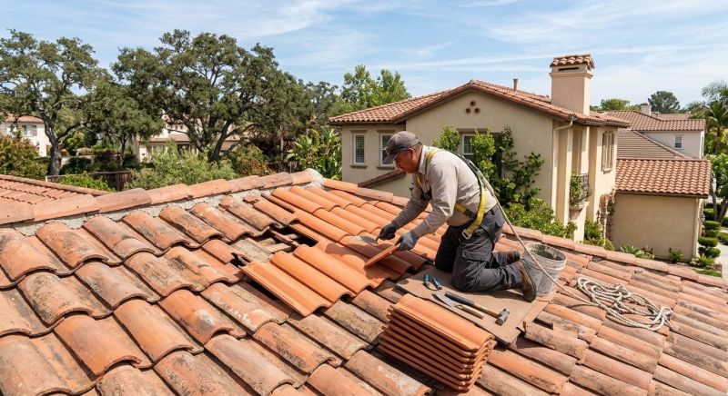 Spanish Tile Roof Repair in Gilpin County, CO
