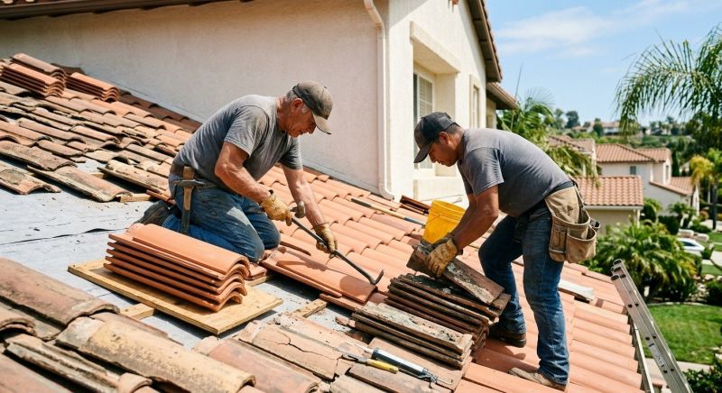 Spanish Tile Roof Repair in Gilpin County, CO