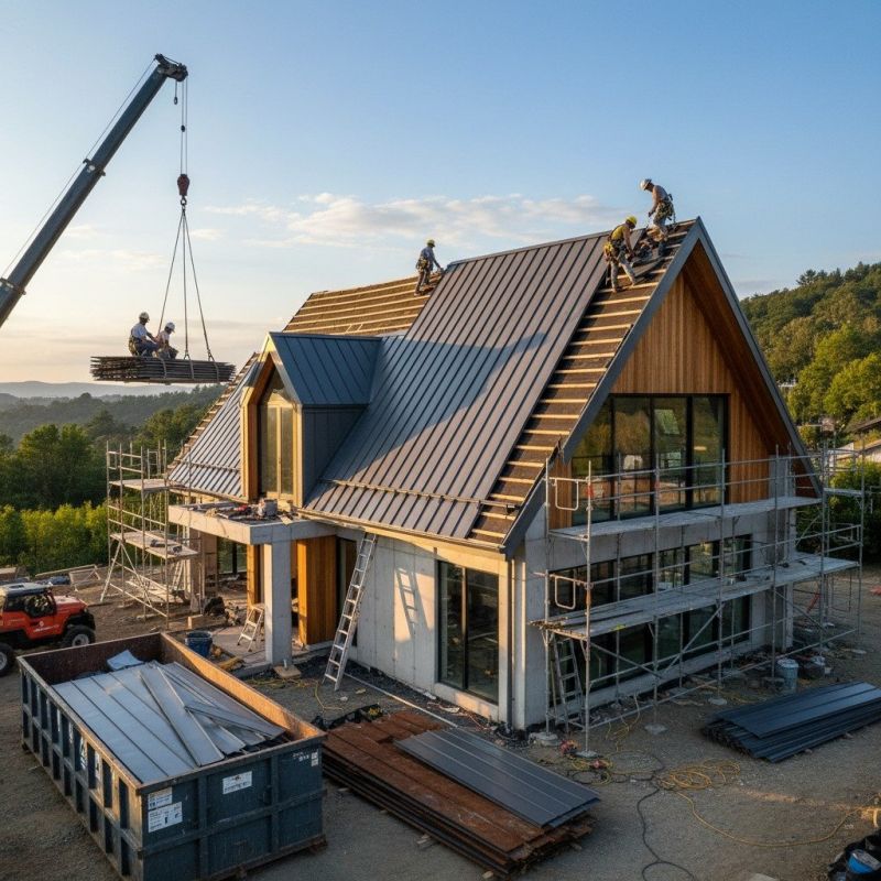 Steel Roof Replacement in Boulder, CO