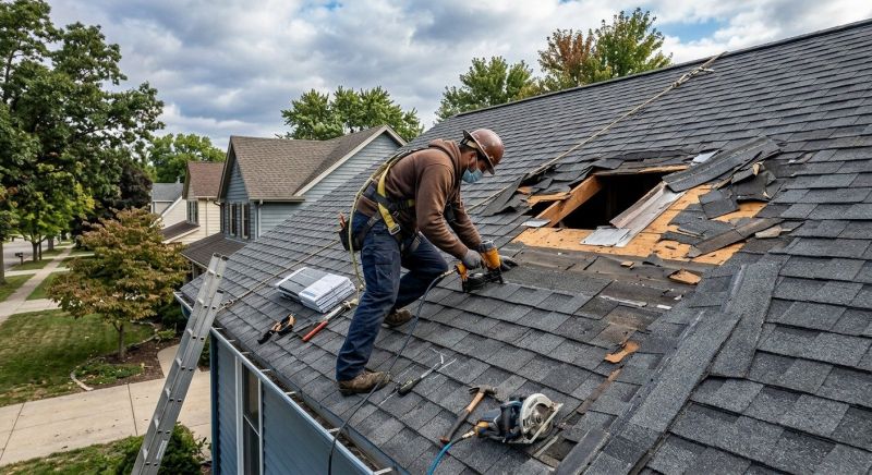 Storm Damage Roof Repair in Black Hawk, CO