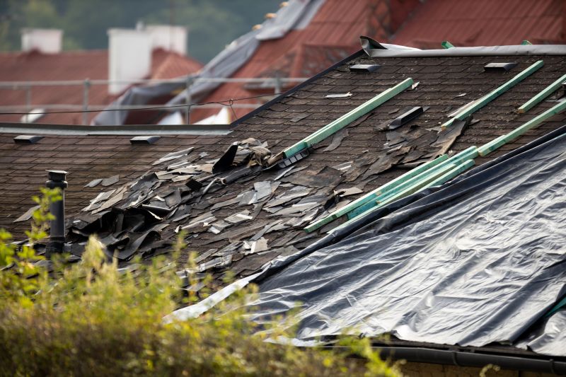 Storm Damage Roof Tarping in Gilpin County, CO