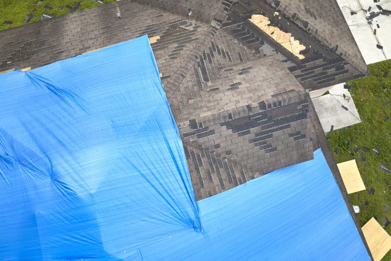 Storm Damage Roof Tarping in Gilpin County, CO