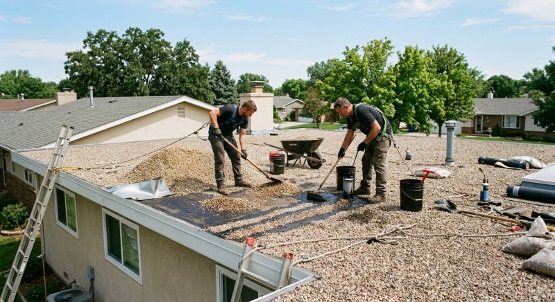 Tar And Gravel Roof Repair in Black Hawk, CO