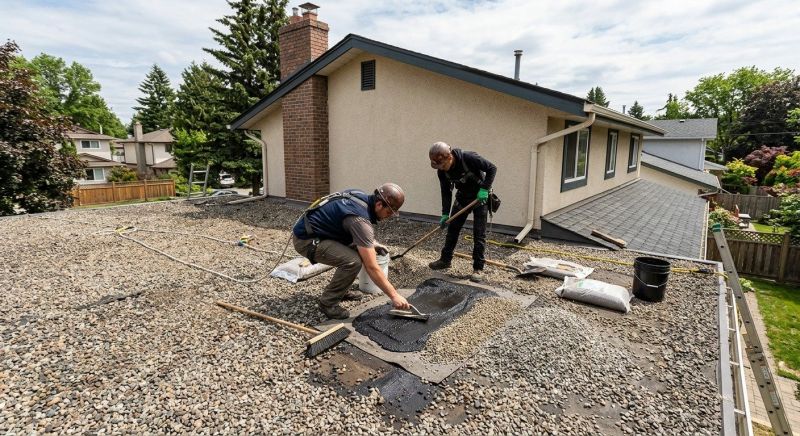 Tar And Gravel Roof Repair in Jamestown, CO