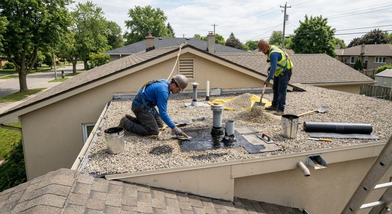 Tar And Gravel Roof Repair in Nederland, CO