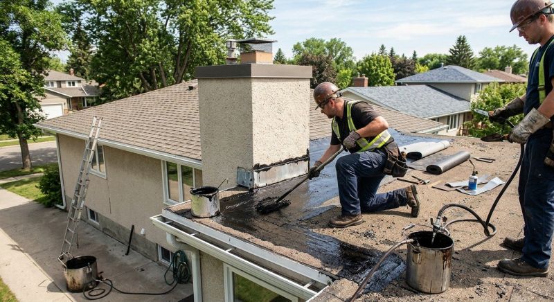 Tar And Gravel Roof Repair in Tabernash, CO