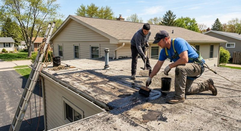 Tar And Gravel Roof Repair in Winter Park, CO