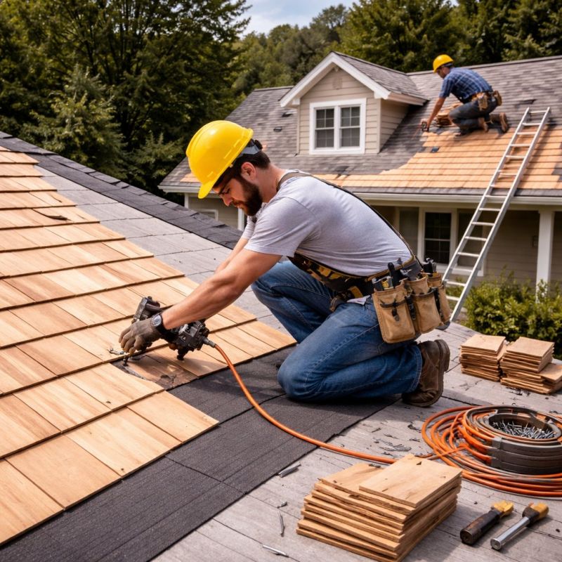 Wood Roofing Installation in Boulder, CO