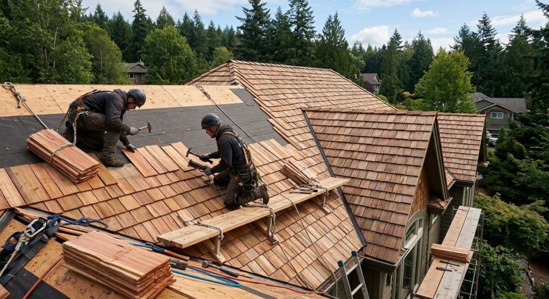 Wood Roofing Installation in Conifer, CO