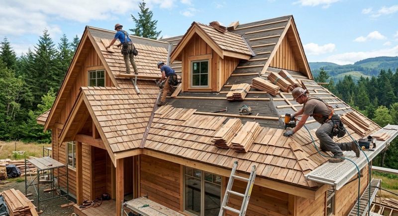 Wood Roofing Installation in Wheat Ridge, CO