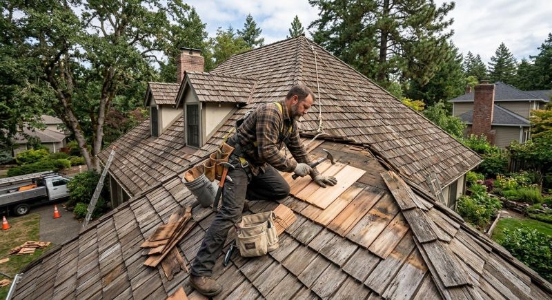 Wood Shake Roof Repair in Tabernash, CO