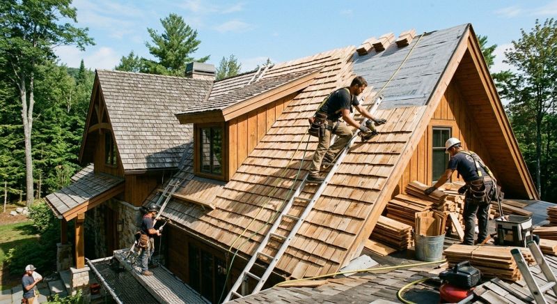Wood Shake Roof Replacement in Boulder, CO