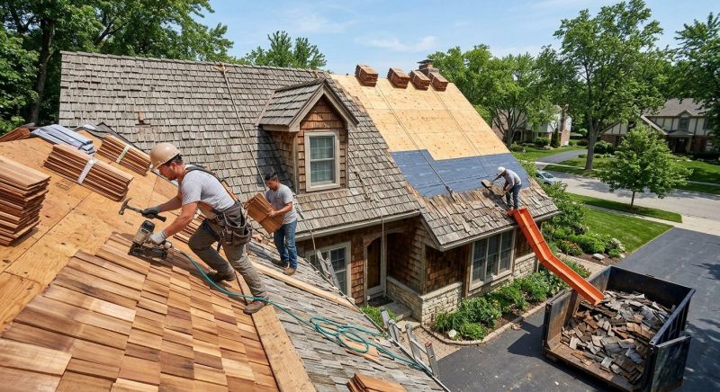 Wood Shake Roof Replacement in Gilpin County, CO