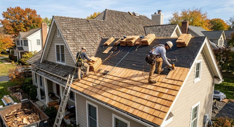 Wood Shake Roof Replacement in Louisville, CO