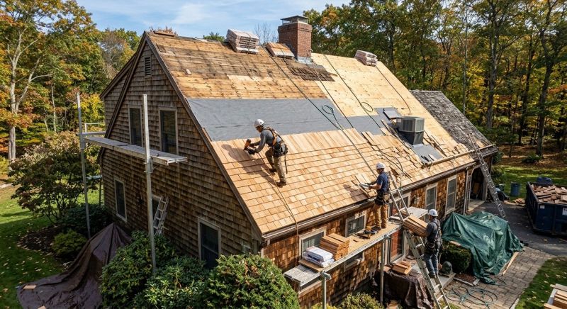 Wood Shingle Roof Replacement in Gilpin County, CO