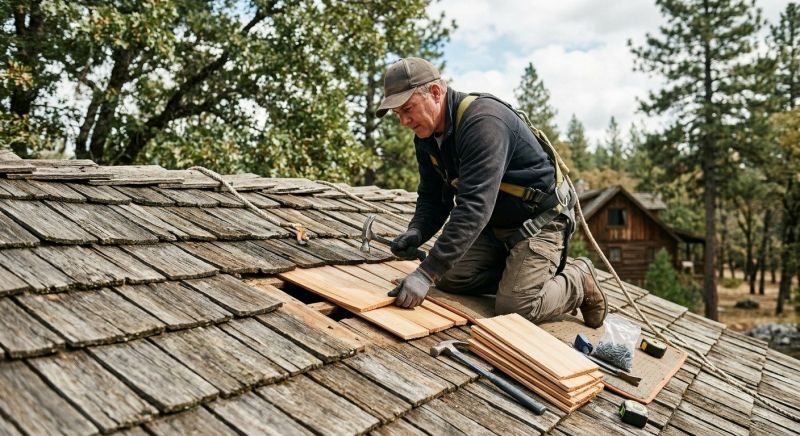 Wood Shingles Repair in Arvada, CO