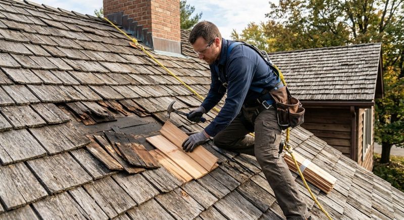 Wood Shingles Repair in Bailey, CO